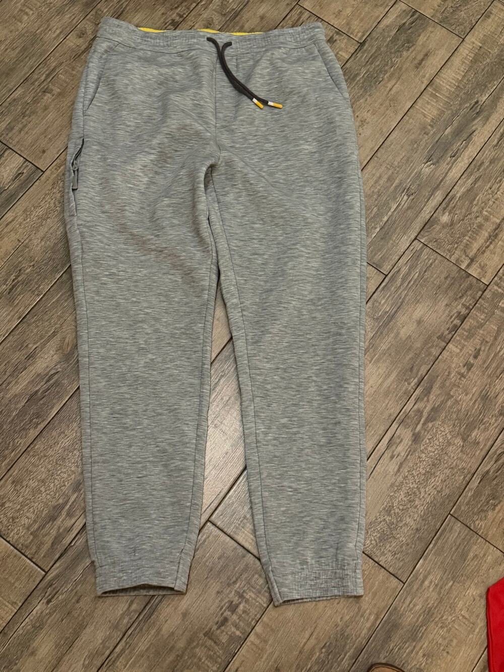 Fielder Bonobos Sweatpants Size M Heather Gray Stretch Drawstring Elastic Waist